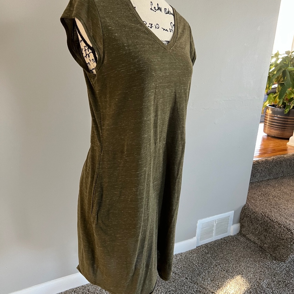 North Face Green T-shirt Dress